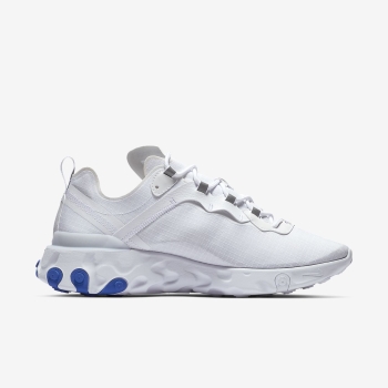 Nike React Element 55 SE - Sneakers - Hvide/Kongeblå | DK-37676